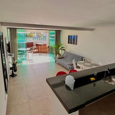 Apartamento Vista Mar Ate 7 Pessoas 아라이알도카보 외부 사진