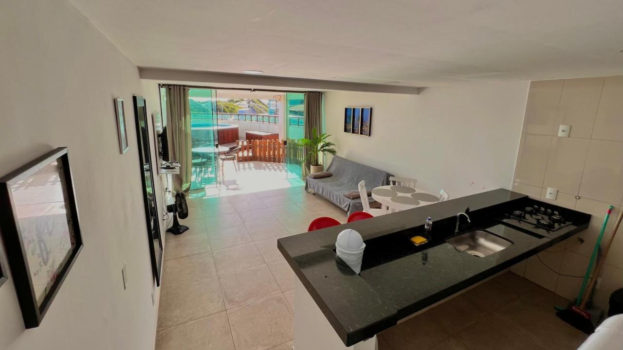 Apartamento Vista Mar Ate 7 Pessoas 아라이알도카보 외부 사진